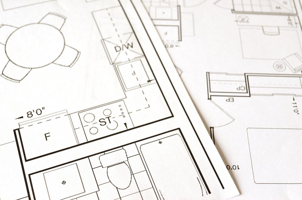 Plan d'architecte d'intérieur à Angers